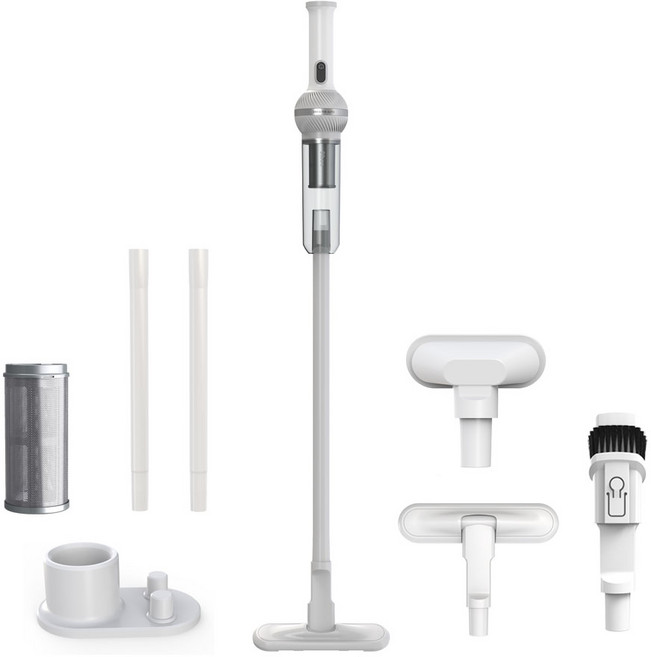 디베아 2 in 1 진공 무선 청소기 차이슨 THE AUTO, 화이트