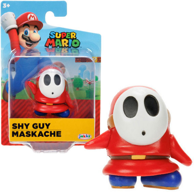 밤나무-닌텐도 마리오 2.5인치 헤이호 피규어 86726, 1개