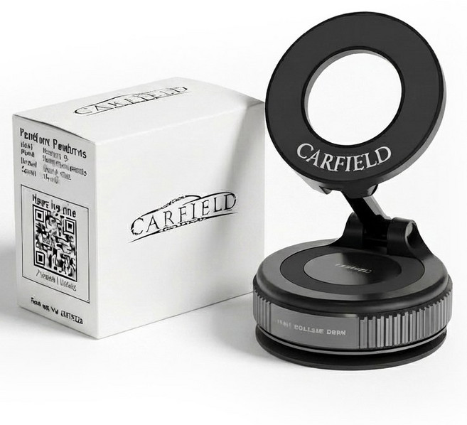 카필드 차량용 흡착식 맥세이프 휴대폰거치대, 정품 카필드 블랙, 1개