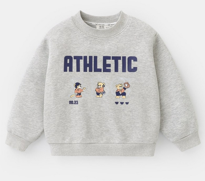 남아 데일리 라운드넥 긴팔 맨투맨 티셔츠