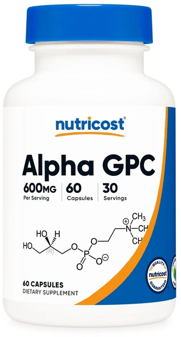 뉴트리코스트 알파 GPC 600mg 캡슐, 1개, 60개입, 60정 - 쿠팡