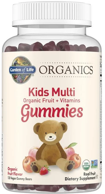 가든오브라이프 오가닉스 멀티 체리 구미 120정 [호환], 과일, 120 Count (Pack of 1), 1개 - 쿠팡