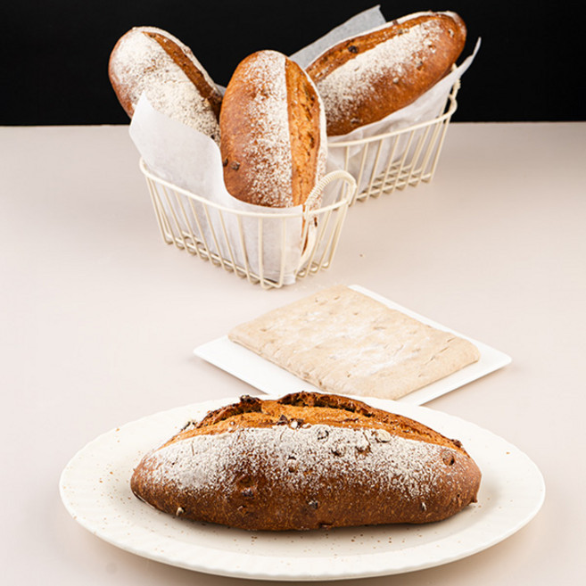 [카페노리] 냉동생지 - 호두깜빠뉴, 175g, 1개