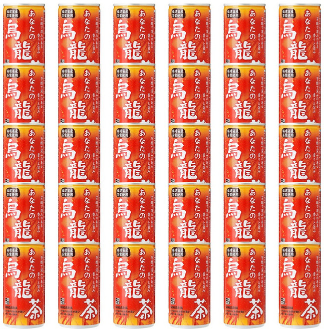 일본 산가리아 당신의 우롱차 캔 185ml 30개