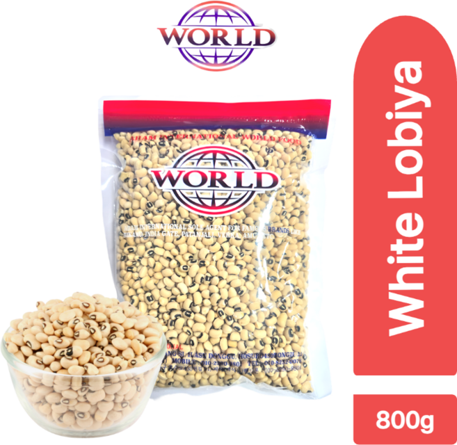 World White Lobiya 동부콩 (흰 눈콩), 1개