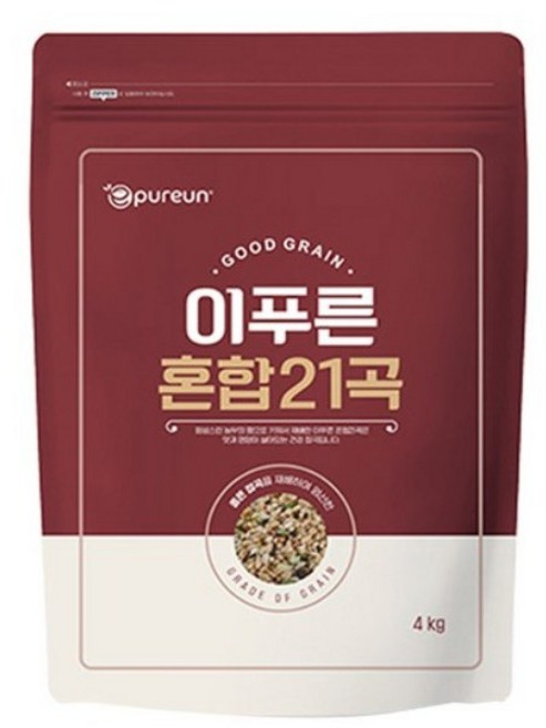 이푸른 혼합21곡, 4kg, 4개