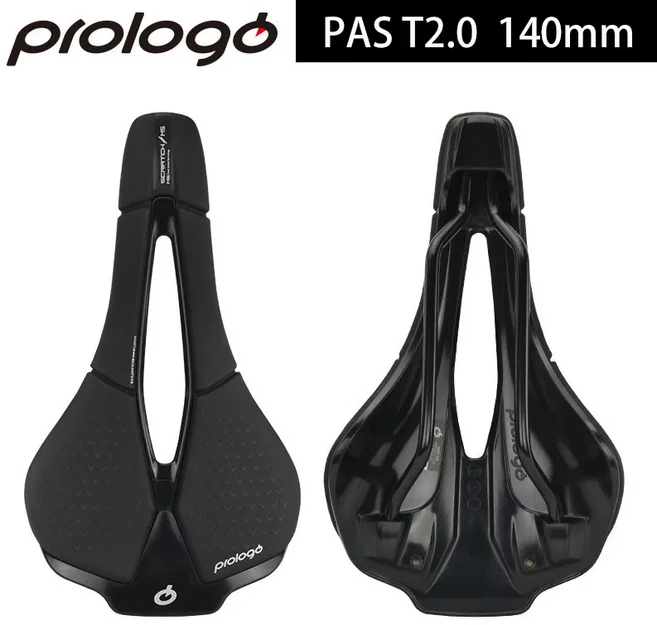 Prologo SCRATCH M5 TiroX T2.0 도로 산악 자전거 경량 안장 중공 디자인 짧은 코 레일 시트 쿠션, 01 PAS T2.0 140mm, 1개