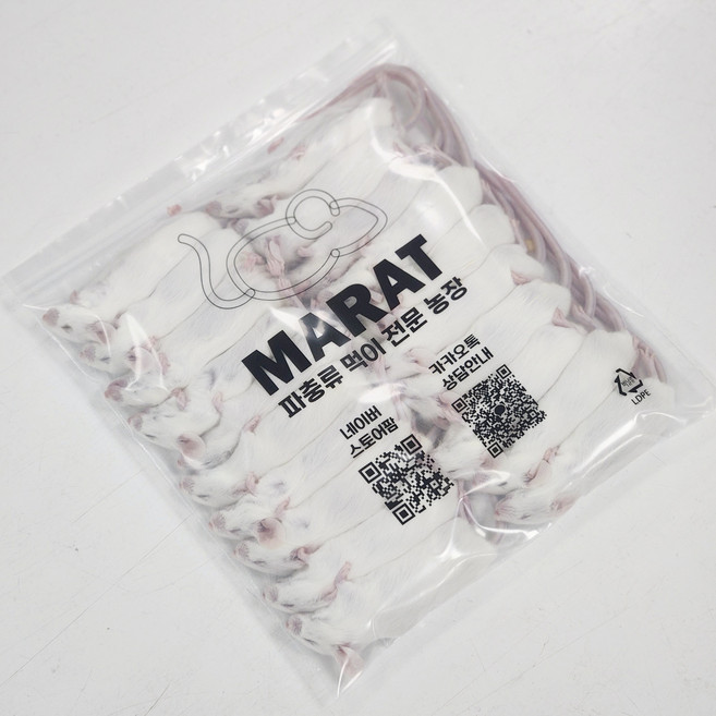 마우스 대벌크 20마리 마리당 1 300원 22-28g 마렛트 냉동쥐 뱀먹이 냉동마우스 파충류용품 파충류먹이, 대 벌크 22~28g, 1개, 1L