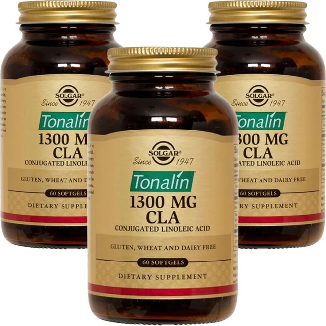 솔가 토날린 CLA 1300mg 소프트젤, 60정, 3개 - 쿠팡