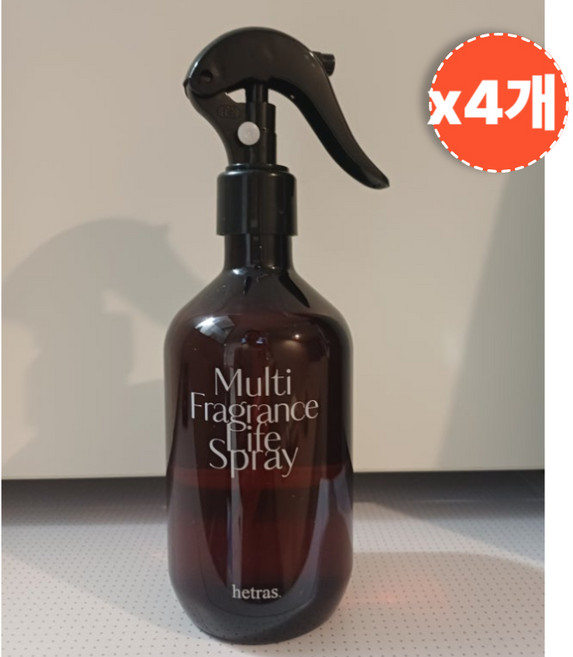 헤트라스 멀티스프레이 선물세트 섬유향수 룸스프레이 섬유탈취제, No. 3허그솝, 4개, 300ml