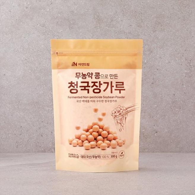 자연드림 무농약콩으로만든 청국장가루, 1개, 300g