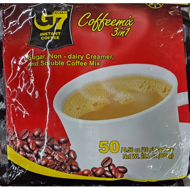 G7 3in1 커피믹스 18gX50입 스틱커피 믹스커피, 1개, 50개입, 18g