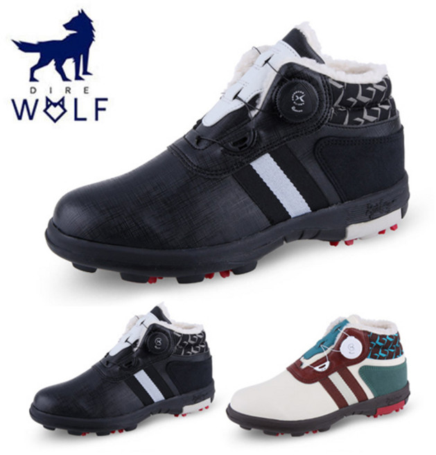 따뜻한 겨울부츠 골프부츠 동계 방한화 - 로드릭 루칸 다이얼 여성용 스파이크 겨울골프화