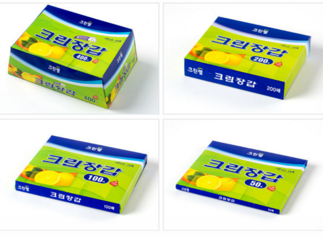 [크린랲] 작은손 크린장갑 50매, 50개입, 2개