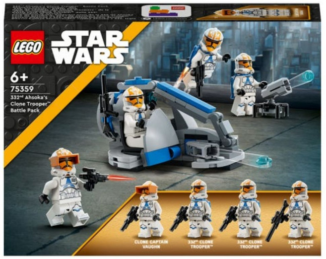 레고 75359 스타워즈 332 아소카의 클론 트루퍼 배틀팩, 1개