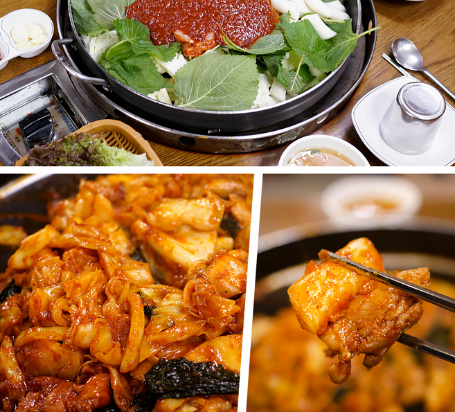 서울3대 철판 닭갈비 [매장직배송] 용산 오근내 닭갈비 2인분 (오리지널), 1세트, 1.7kg