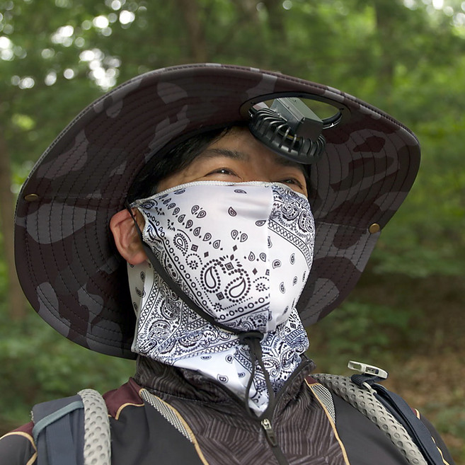 쌩쌩 신바람 선풍기 모자 3종세트, 연핑그