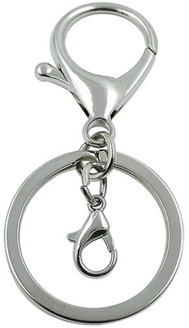 열쇠고리 10개입 키링 부자재 연결고리, 1개, 랍스터 고리