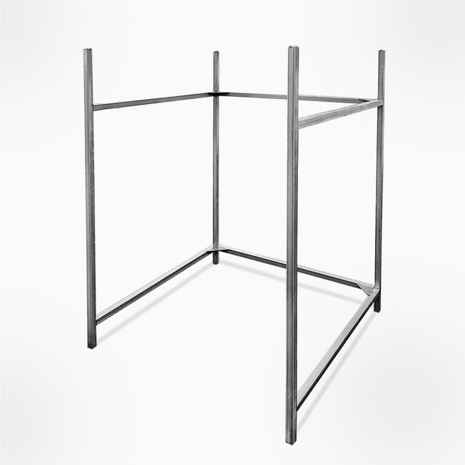 스틸 톤백 마대 거치대 야외 쓰레기 건설현장 재활용, 톤백마대 거치대