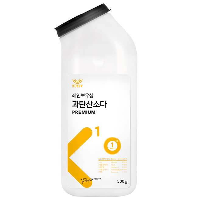레인보우샵 K1 프리미엄 톡톡이 과탄산소다 세제, 500g, 1개
