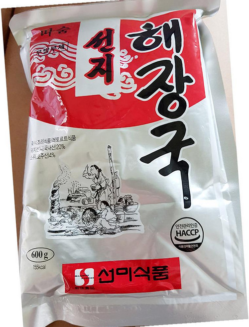 선미 선지 해장국 600g 25개 간편식