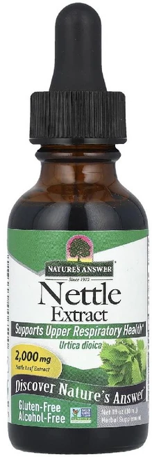 네이쳐스앤서 쐐기풀 추출물 알코올 무함유 2000mg 30ml, 1개 - 쿠팡