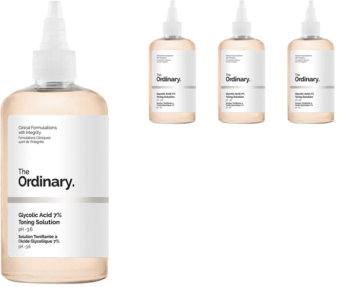 디오디너리 토닝 솔루션 글리콜릭 애시드 0.07, 240ml, 4개
