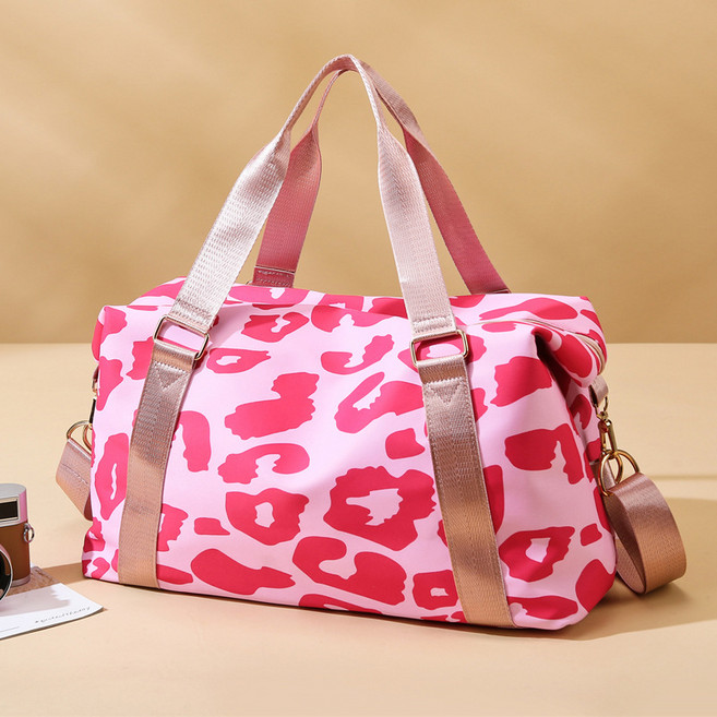 우유빛깔 여행가방 방수 가방 내마모성이 높음 건습 분리 헬스 가방