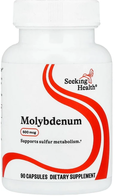 시킹헬스 몰리브덴 500mcg 90 베지캡슐, 1개, 90정 - 쿠팡