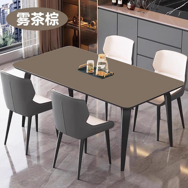 皮革桌墊 防油免洗保護墊, 雙面茶棕,30*60 尺寸問客服