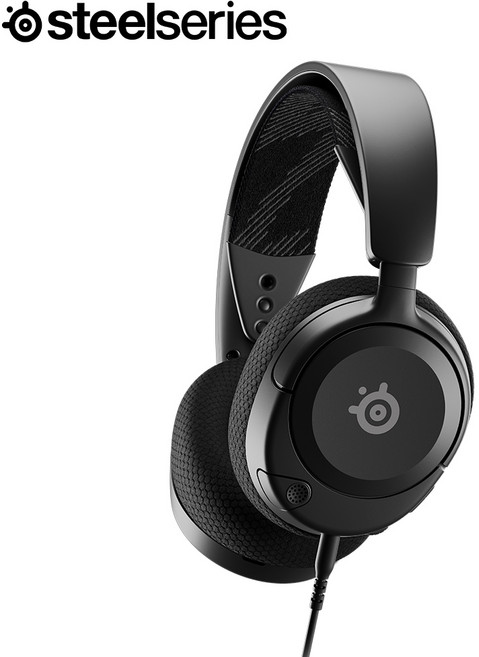 스틸시리즈 Arctis Nova 1 유선 게이밍 헤드셋 블랙 / 공식 판매점, 61606_Arctis Nova 1 BLK, ST-61606, Black