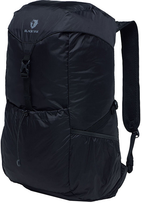 블랙야크 27리터 데일리 등산 캠핑 아웃도어 가벼운 패커블백팩27 2BYKSX4936, 블랙