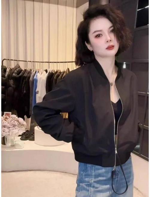 棒球服外套 女 春季新款 短款夾克