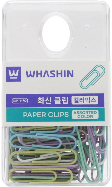화신 파스텔 컬러믹스 클립 장구핀 행거팩 리치팩 대용량, 클립 행거팩 55g, 1개