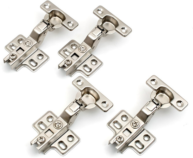 90도 댐핑 유압 욕실 미니경첩 인도어, 4개