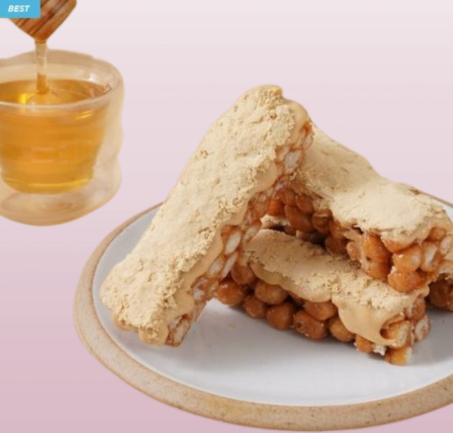 청년떡집 말랑말랑 꿀오랑 인절미 1박스 (10개입) 오란다 꿀 간식 한과 청년제과