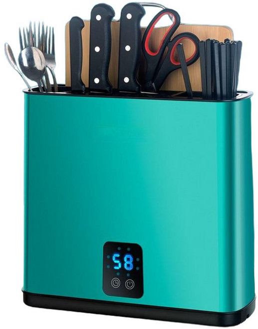 칼 도마 싱크대 소독 칼살균기 업소용 꽂이 주방, C. 아이보리 UV 나무도마 세트