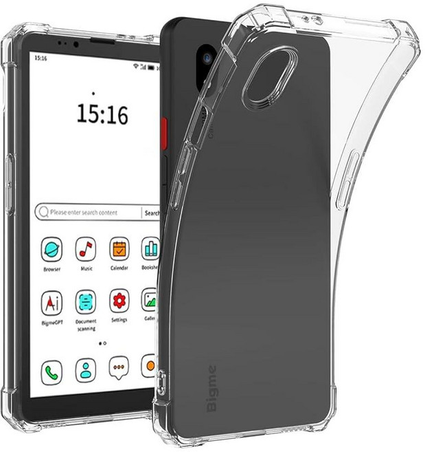 BOZHUORUI 5.8인치 Bigme HiBreak S ePaper 스마트폰용 투명 케이스 | 긁힘 방지 | 얇고 가벼움 | TPU 투명하고 유연한 뒷면 쉘 커버 407532, Bigme HiBreak Pro