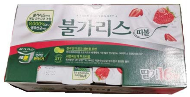 딸기 남양 떠먹는 불가리스 딸기 85g, 1.36kg