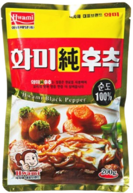 화미 순후추, 200g, 6개