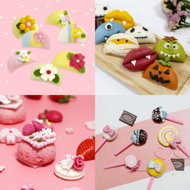 라이스 쌀이랑놀자 추석송편만들기 DIY키트 실속형, 크리스마스쌀카롱