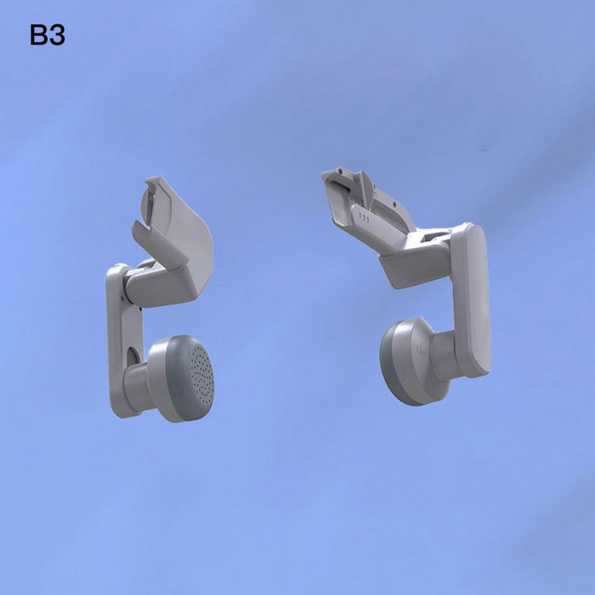 VR/AR 안경Meta Quest 3/Quest 3S VR 헤드셋 용 헤드 스트랩 헤드폰 사운드 조정 컴포트 이어 머프 엘리, 1개, 2) B3, 01 B3