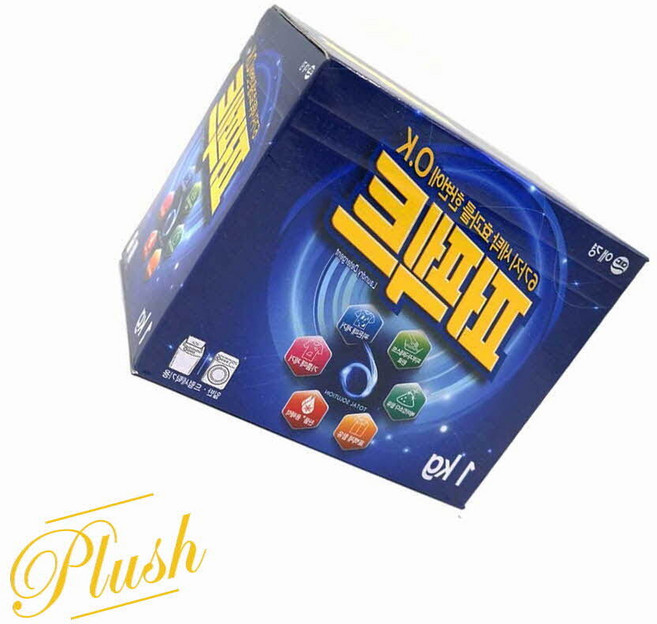 Ph 퍼펙트 토탈 솔루션 가루세제 1kg 지함 1EA 겸용 찌든때제거 빨래세제 업소용