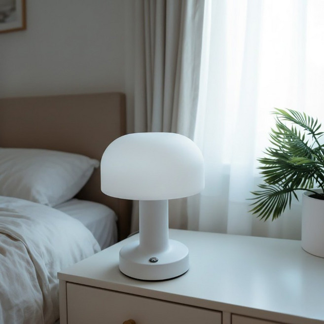 히즈엔 취침등 수면등 침실 무드등 조명, 화이트