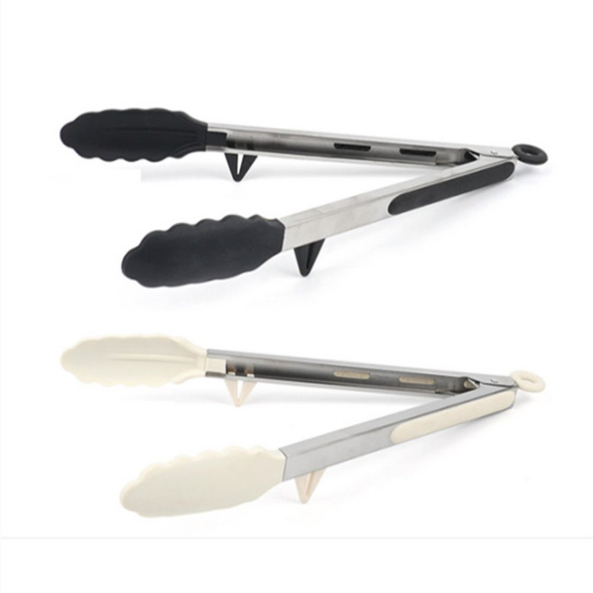 알뜰가온 주방집게 물결모양집게, 아이보리