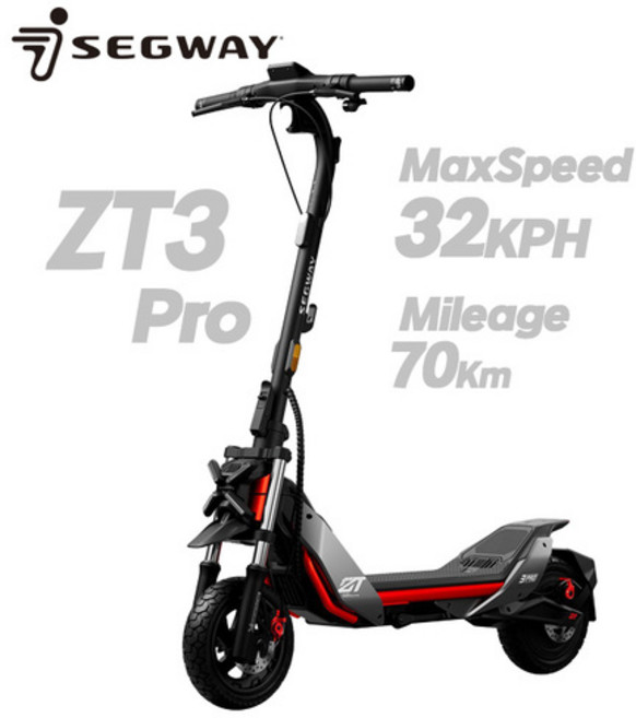 나인봇 고성능 전동킥보드 세그웨이 ZT3 Pro, 1개