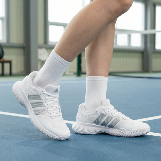 아디다스 GC 2 여성 테니스화 올코트 배드민턴 스쿼시 초보자 입문자 실내 운동화