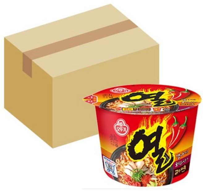 오뚜기 열라면 큰컵 105g 12개입 (BOX) 컵라면 대컵 ala+41133QW