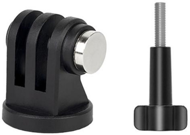 카메라부품 액세서리 카메라용 고프로 DJI 4K EKEN H9R Yi Osmo Sjcam 삼각대 어댑터 마운트 11 10 9 8 7 14-20 나사, 1개, 1) 백색, 백색