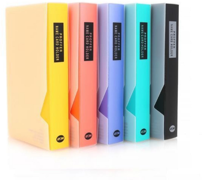 PP명함화일240명 N102(N102 3단 120x195x32mm 청색) [평점상위], 1개, 상세페이지 참조